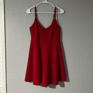 NEW Lulu’s Red Skater Party Dress